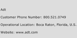 ADT Phone Number Customer Service