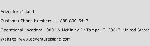 Adventure Island Phone Number Customer Service