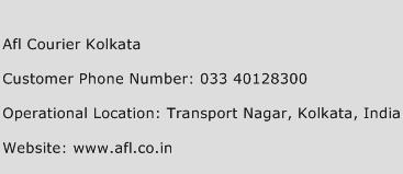 Afl Courier Kolkata Phone Number Customer Service