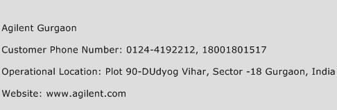 Agilent Gurgaon Phone Number Customer Service