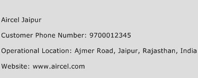 Aircel Jaipur Phone Number Customer Service