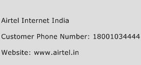 Airtel Internet India Phone Number Customer Service
