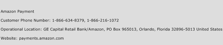 Amazon Payment Phone Number Customer Service