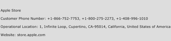 Apple Store Phone Number Customer Service