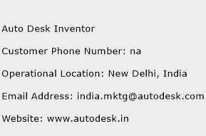 Auto Desk Inventor Phone Number Customer Service