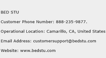 BED STU Phone Number Customer Service