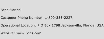 Bcbs Florida Phone Number Customer Service