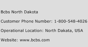 Bcbs North Dakota Phone Number Customer Service