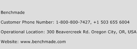 Benchmade Phone Number Customer Service