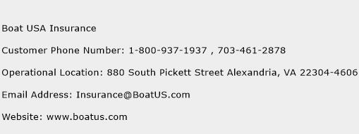 Boat USA Insurance Phone Number Customer Service