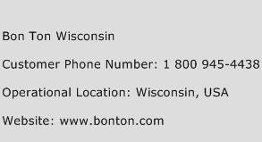 Bon Ton Wisconsin Phone Number Customer Service