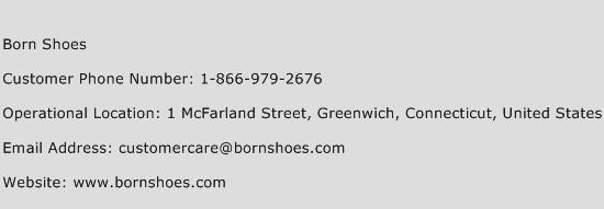 Born Shoes Phone Number Customer Service
