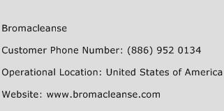 Bromacleanse Phone Number Customer Service