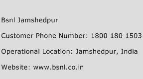 Bsnl Jamshedpur Phone Number Customer Service