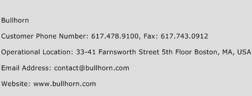 Bullhorn Phone Number Customer Service