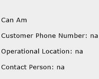 Can Am Phone Number Customer Service