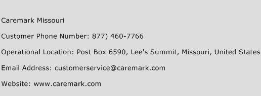 Caremark Missouri Phone Number Customer Service
