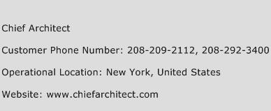 Chief Architect Phone Number Customer Service