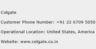 Colgate Phone Number Customer Service