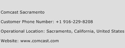 Comcast Sacramento Phone Number Customer Service