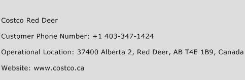 Costco Red Deer Phone Number Customer Service