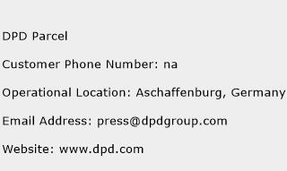 DPD Parcel Phone Number Customer Service