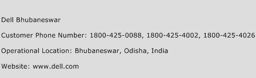 Dell Bhubaneswar Phone Number Customer Service