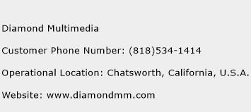 Diamond Multimedia Phone Number Customer Service