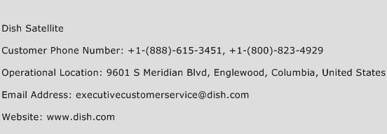 Dish Satellite Phone Number Customer Service