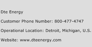 Dte Energy Phone Number Customer Service