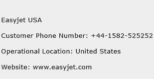 Easyjet USA Phone Number Customer Service