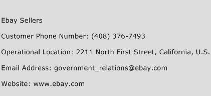 Ebay Sellers Phone Number Customer Service