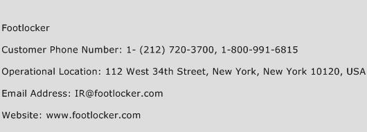 Footlocker Phone Number Customer Service