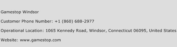 Gamestop Windsor Phone Number Customer Service
