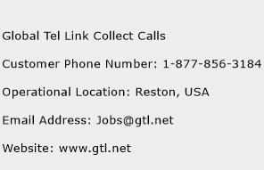 Global Tel Link Collect Calls Phone Number Customer Service