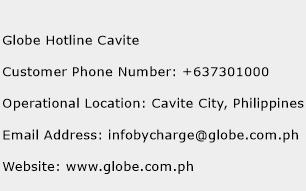 Globe Hotline Cavite Phone Number Customer Service