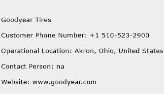 Goodyear Tires Phone Number Customer Service