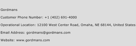 Gordmans Phone Number Customer Service