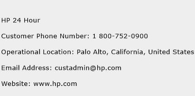 HP 24 Hour Phone Number Customer Service