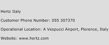 Hertz Italy Phone Number Customer Service