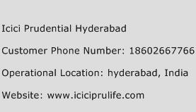 Icici Prudential Hyderabad Phone Number Customer Service