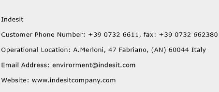 Indesit Phone Number Customer Service