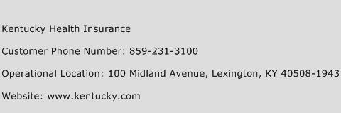 Kentucky Health Insurance Phone Number Customer Service