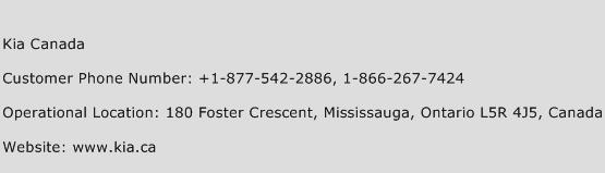 Kia Canada Phone Number Customer Service