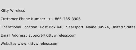 Kitty Wireless Phone Number Customer Service