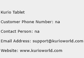 Kurio Tablet Phone Number Customer Service