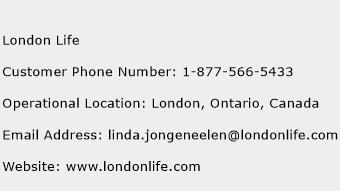 London Life Phone Number Customer Service
