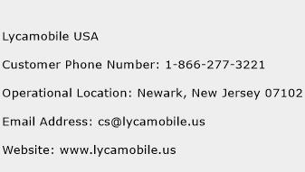 Lycamobile USA Phone Number Customer Service