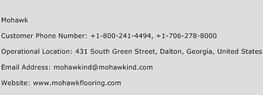 Mohawk Phone Number Customer Service