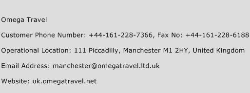 Omega Travel Phone Number Customer Service